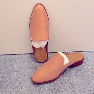 Madewell Frances mule in pink